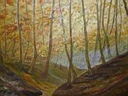 Naplemente a Bakonyban olaj farost 35x50 cm.jpg