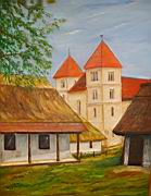Ocsa reformatus templom tajhazzal olaj farost 60x40 cm.jpg