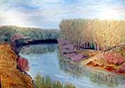 Tavasz a Koroson olaj farost 35x50 cm.jpg
