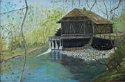 Vizimalom Turistvandiban olaj farost 40x60 cm.jpg
