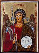 mihaly arkangyal ikon 40x30 olaj.JPG