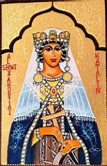 alexandriai szent katalin  20x30 olaj.jpg