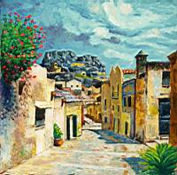 Olaszorszag Matera 40x40 olaj,farost.jpg